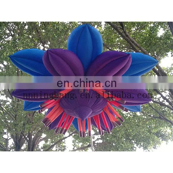 2017 Hot Fatory Wholesale Good Price Giant Inflatable Flower Decoration for Stage in Weeding and Party photo-2