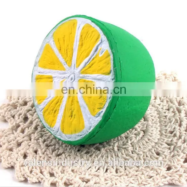 OEM Wholesale Anti Stress Soft PU Japan Squishy Kawaii Slow Rising Cute Lemon Toys Factory photo-4
