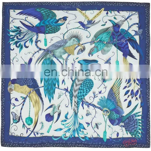 Designer Silk Printed Scarf