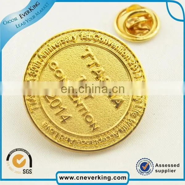 OEM Soft Enamel Badge Custom Metal Material Lapel Pin photo-5