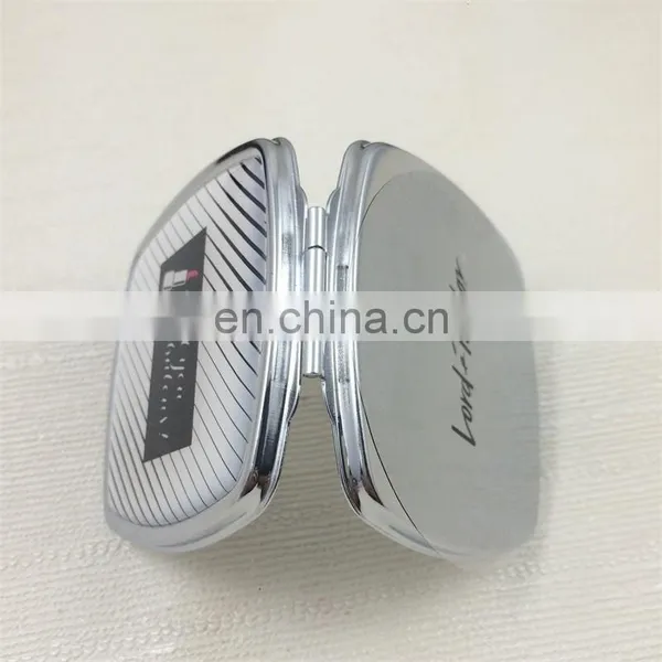 Metal Compact Mirror Compact Mirror With Logo photo-4