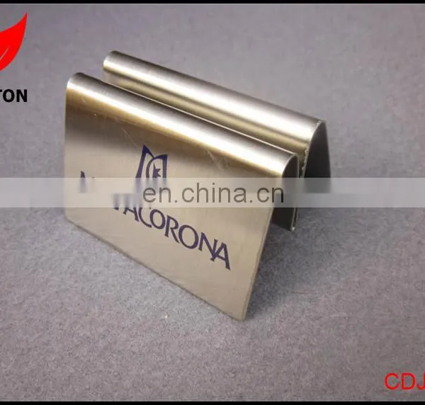 Factory Custom Stainless Steel Menu Holder photo-2