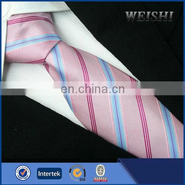 Men's Woven Striped Business Ties 100%Silk Plaid Neck Ties photo-6