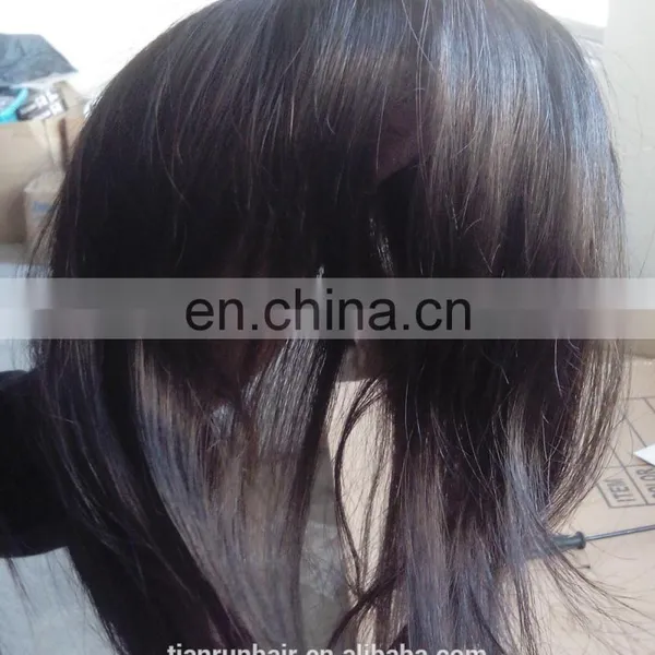 Nature Human Hair Toupee For Womens Quality Virgin Chinese Human Hair Mens Toupee photo-2