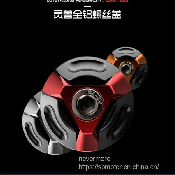 Spirit Beast Motorcycle Modified Registration Plate Holder Alloy Screw Cap Cover 6mm FR202 L3 photo-3