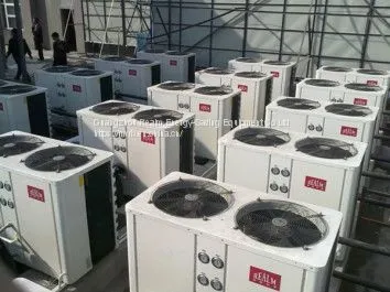 Guangzhou Manufacturer 18.8KW Air Source Heater Pump 55 -60℃ DC Inverter Freestanding Water Heater photo-4