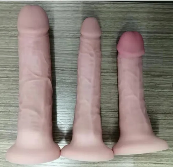 Superior 7 Inch Anal Realistic Penis Dildo With Suction Cup Adult Sex Toys for Women, Flesh photo-3
