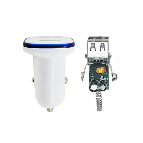 Tiensun PCBA 3.1A Dual Port Car Charger Xiaomi Samsung Huawei