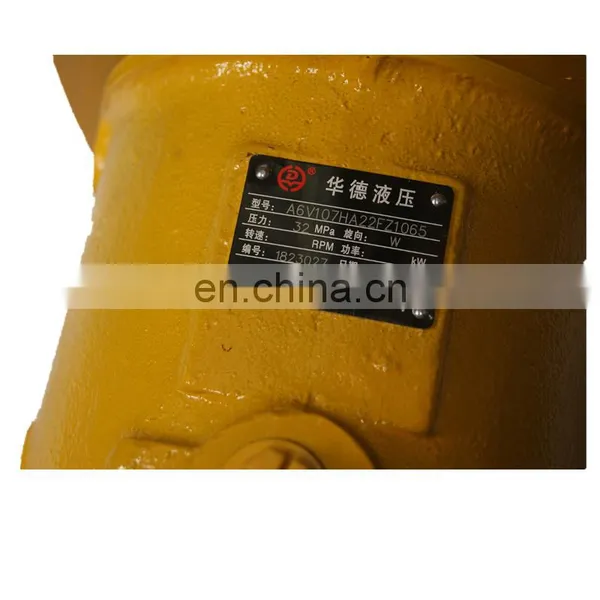 Huade A6V of A6V28,A6V55,A6V80,A6V107,A6V140,A6V160,A6V225,A6V500 Hydraulic Piston Motor A6V107ES22FZ2055 photo-6