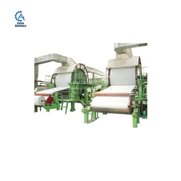 Tissue Paper Making Machine Equipment Manufacture of Napkins Paper Towel Making Machine photo-5