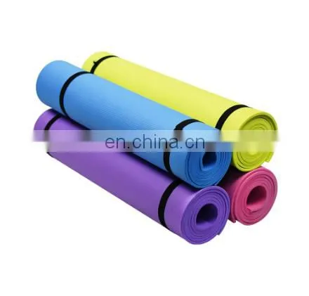 Thick High Density Exercise Balance EVA Yoga Mat With Carrying Strap photo-2
