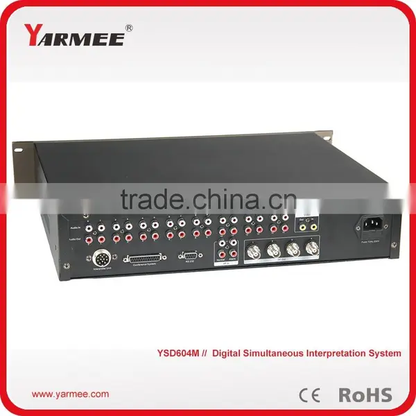 Digital Simultaneous Interpretation Equipment 6 Languages / Translate Language Distribution System photo-4
