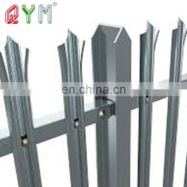 Euro Style Wrought Iron Palisade Fence Panel photo-4