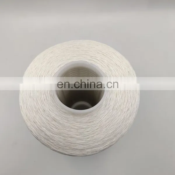100% Polyester Nylon 6 Nylon 66 Bonded Raw White Sewing Thread Dyeing Tube for Leather Products photo-2