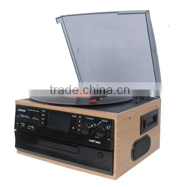 2016 Top Sale Gramophone Record Player CD USB Play Radio Play photo-4