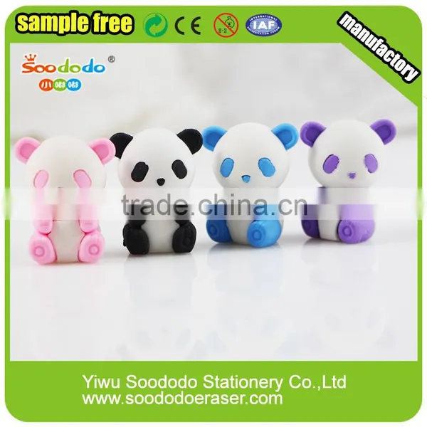 Cute Chinese Panda 3D Eraser For Promotional Gift photo-2