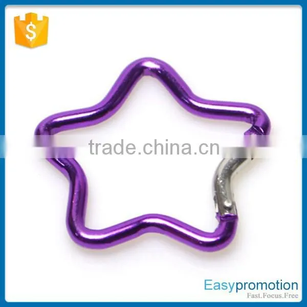 Metal Fashion Printing Star Carabiner Aluminium Hook photo-2