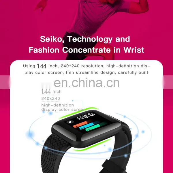 D13 Smart Watches 116 Plus Heart Rate Watch Smart Wristband Sports Watches Smart Band Waterproof Smartwatch photo-2