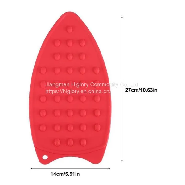 Heat Resistant Hot Safety Protection Ironing Rest Pad Insulation Boards Silicone Iron Mat photo-4
