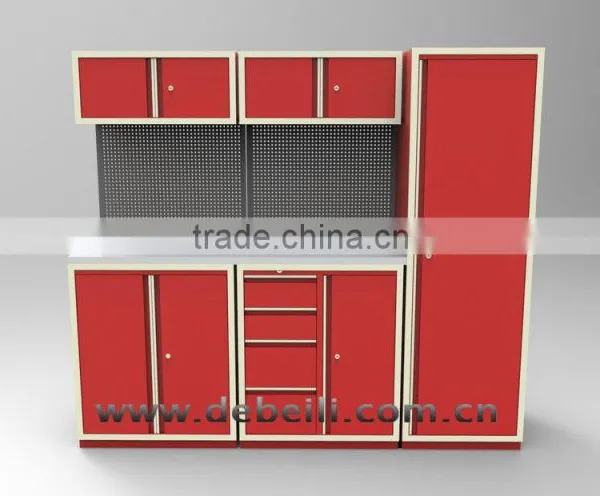 Garage or Worekshop Use Big Cabinet With Shleves, Steel Tool Closet AX-SJ009 photo-3