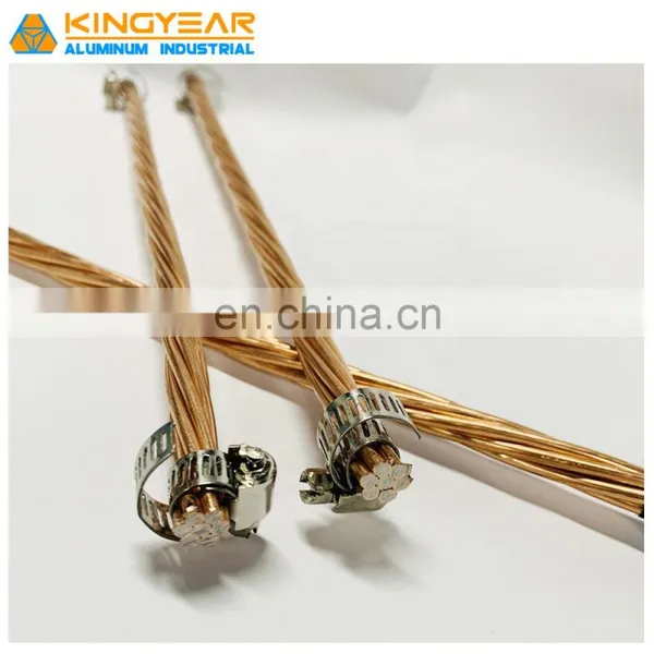 CCS Copper Clad Steel Wire Strand Conductor ASTM B228 for High Frequency Coaxial Cables photo-4
