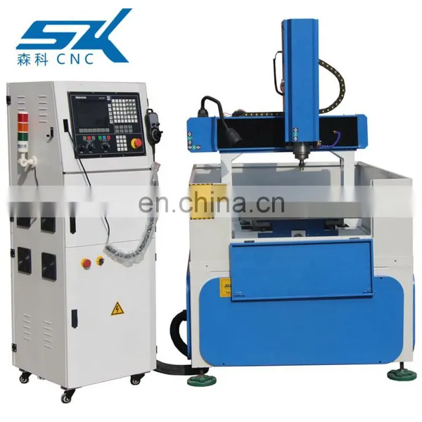 Small CNC Machine For Metal Engraving Aluminum Iron Cooper CNC 6060 Half Cover Metal Sheet Milling Machine photo-2