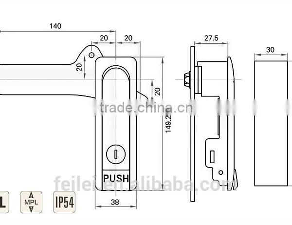 Wholesale High Quality ROHS Electric Box Lock for Industry Use photo-5