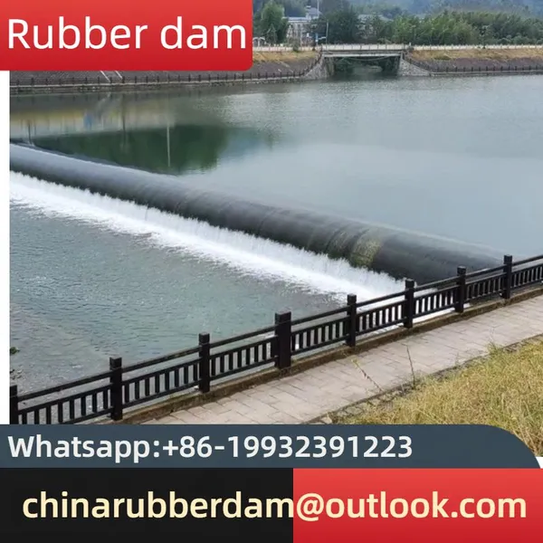 Production of Customized Rubber Water Storage Dam, Overall Sloping Rubber Dam, Inflatable Flood Control Dam photo-2
