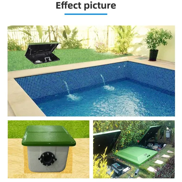 In Ground Swimming Pool Acrylic Shell With Fiberglass Filter PK8019 photo-5