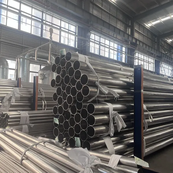 50mm Diameter Stainless Steel Pipe With 240 Grit Polish photo-3