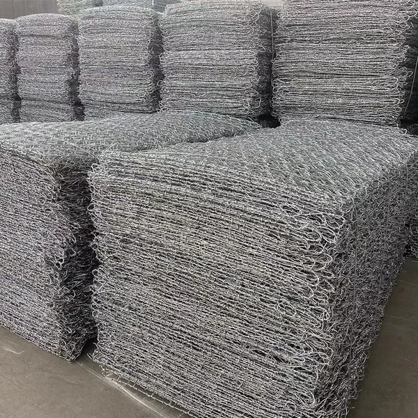 Hexagonal Hole Shape and Gabions Application Wire Basket Retaining Walls Gabion Box Galvanized Iron Wire,low-carbon Iron Wire photo-4