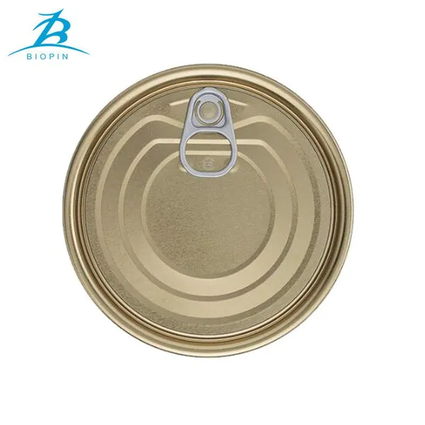 Hot Sale 300# 73mm Tinplate Easy Open End Cover Can Lid for Canned Food Packing Can photo-2