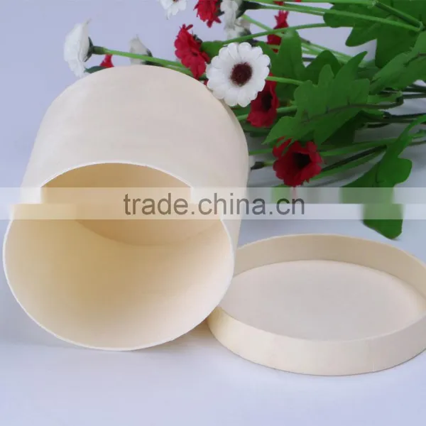 Decorative Hot Sale Bark Wood Box Soft Wood Gift Packing Box photo-2