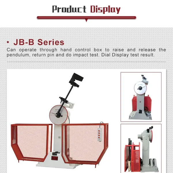 HST 300J 150J Motorized Impact Testing Machine Charpy Impact Testing Machine for Test HST JB-300B photo-4