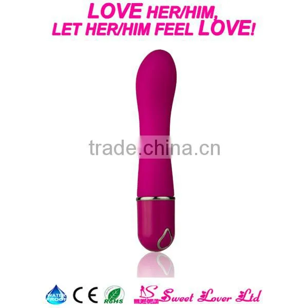 2016 New Products Dildo G-spot Vibrator for Women Silicone Vagina Anal Insertable g Spot Vibrator photo-3