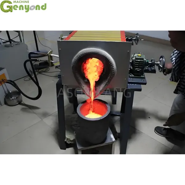 Induction Gas Furnace for Metal Melting Smelting Metal Blast Industrial Furnace