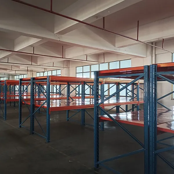 Workshop Storage Laminate Shelving Adjustable Assembled Material Storage Rack For Factory Warehouse