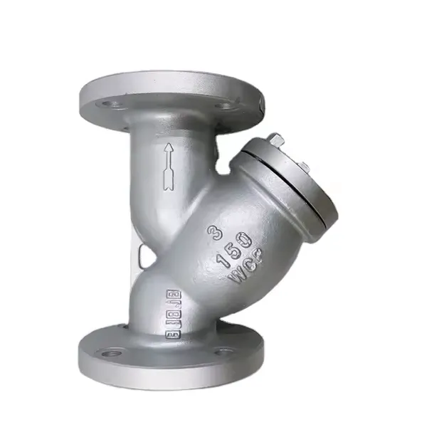 Best Price DIN Standard Stainless Steel Cast Steel Flange Connection Y Type Strainer