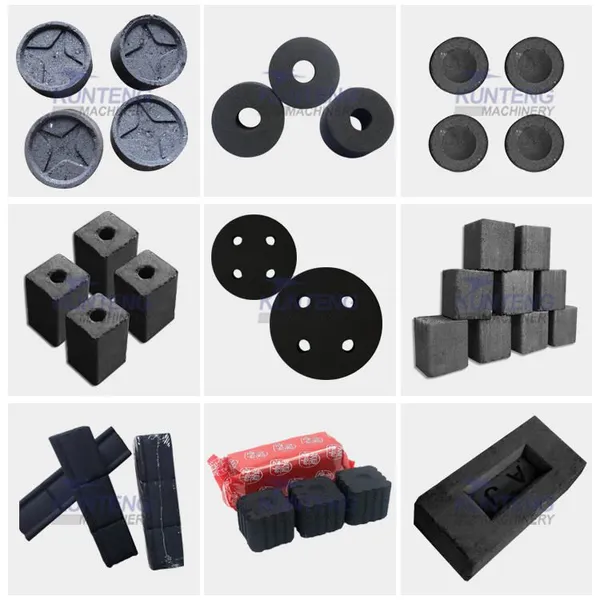 Automatic Charcoal Briquette Production Line Barbecue Charcoal Hookah Charcoal Machine Production Line EPC photo-5