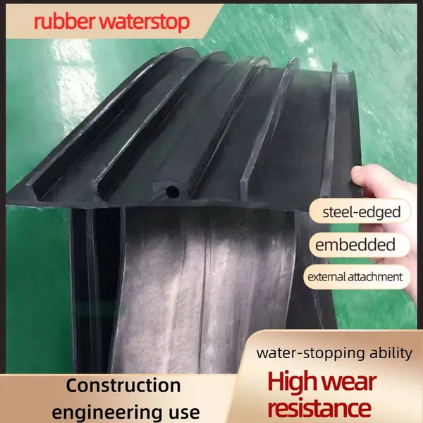 Natural Rubber U-type Removable Waterstop Easy Maintenance For Sewage Tank Joint photo-4
