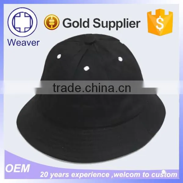 Custom Black Bucket Hat / 100 Cotton Blank Plain Bucket Hat Wholesale photo-3