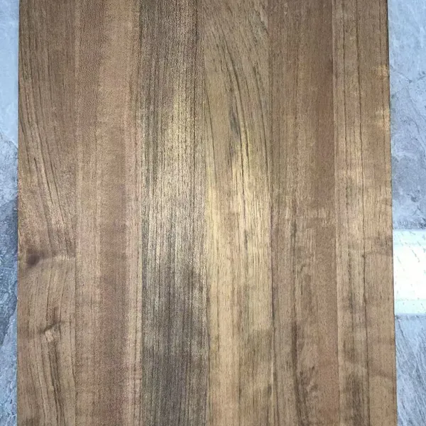 Vintage Golden Walnut Melamine Faced Plywood, Moisture‑Proof Furniture Plywood for Cabinet Doors & Interior Wall Panels