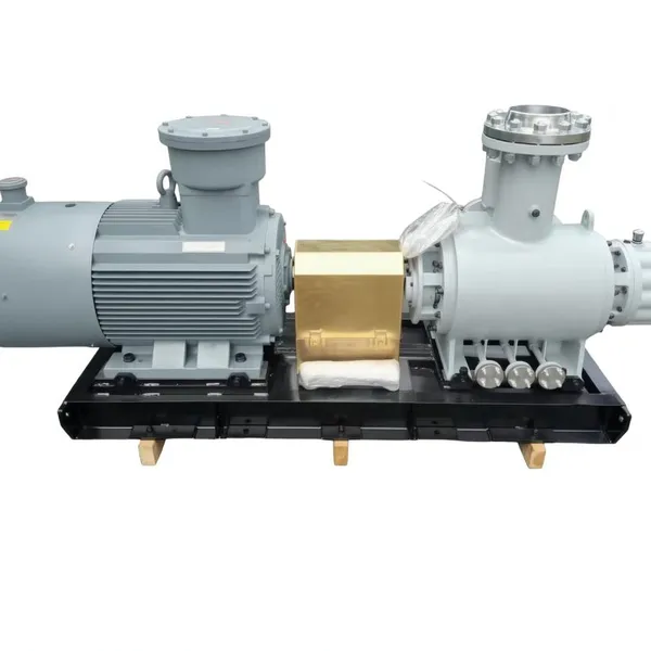 Multiphase Pumps Are Used for Oil-gas-liquid Three-phase Mixed Transport Pumps, Adopting Stainless Steel Suitable for Kuwaiti Oil Fields