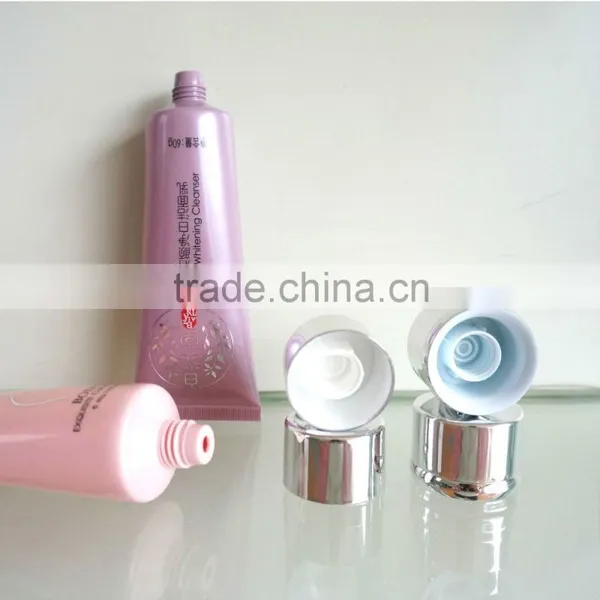 D40mm Cosmetic Packaging Golssy Plastic Soft Tube for Face Washing photo-3