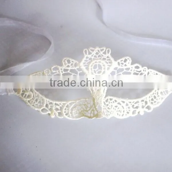 Cheapest Price Fashion Sexy Womens Party Club Hollow Lace Eye Mask Black and White Masquerade Masks photo-4