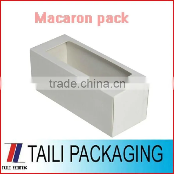 Paper Box Macaroon Packing Macaron Packaging
