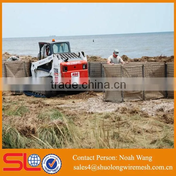 Factory Supply Stone Filled Aqua Hesco Bastion Barriers photo-2