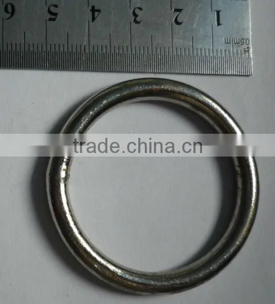 Steel Electric Galvanized Handle Bag Welded Round Ring Nose Ring In Carabiner Rigging Hardware Manufacturer photo-3