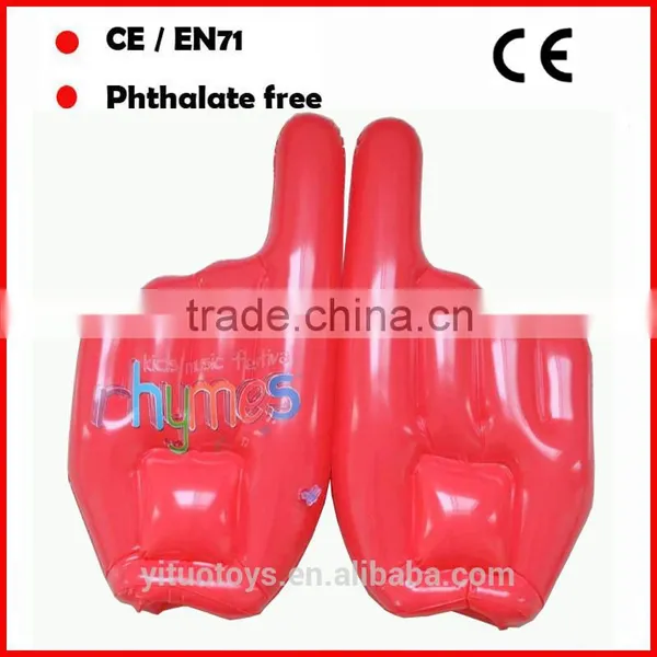 Black PVC Inflatable Hand photo-6