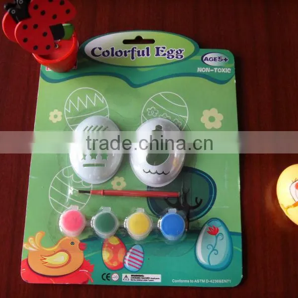 Egg Paint With Brush and 4 Color to Hallowmas photo-5